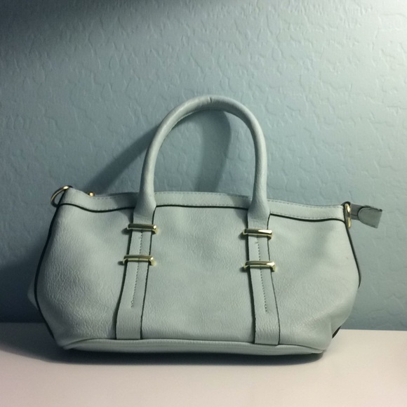 LIGHT BLUE HANDBAG // NO BRAND - Picture 1 of 6